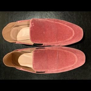 J. Crew Convertible Smoking Slipper in Velvet